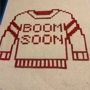 Hand Painted Needlepoint Canvas